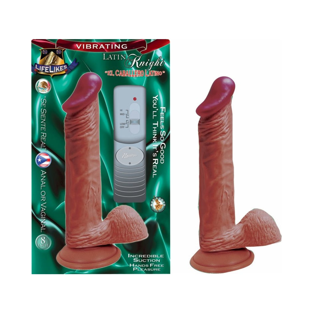 Lifelikes Latin King Dong 8in. Vibrating