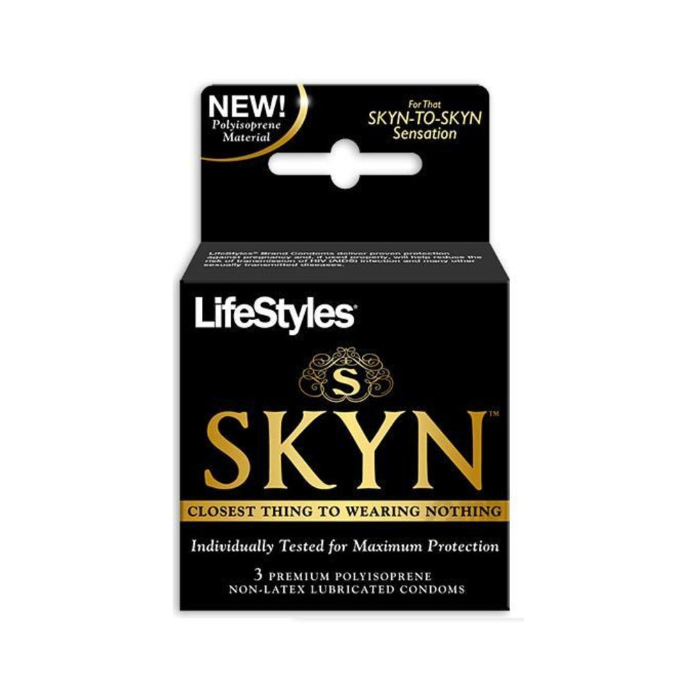 Lifestyles Skyn Non-Latex Condoms 3 Pack