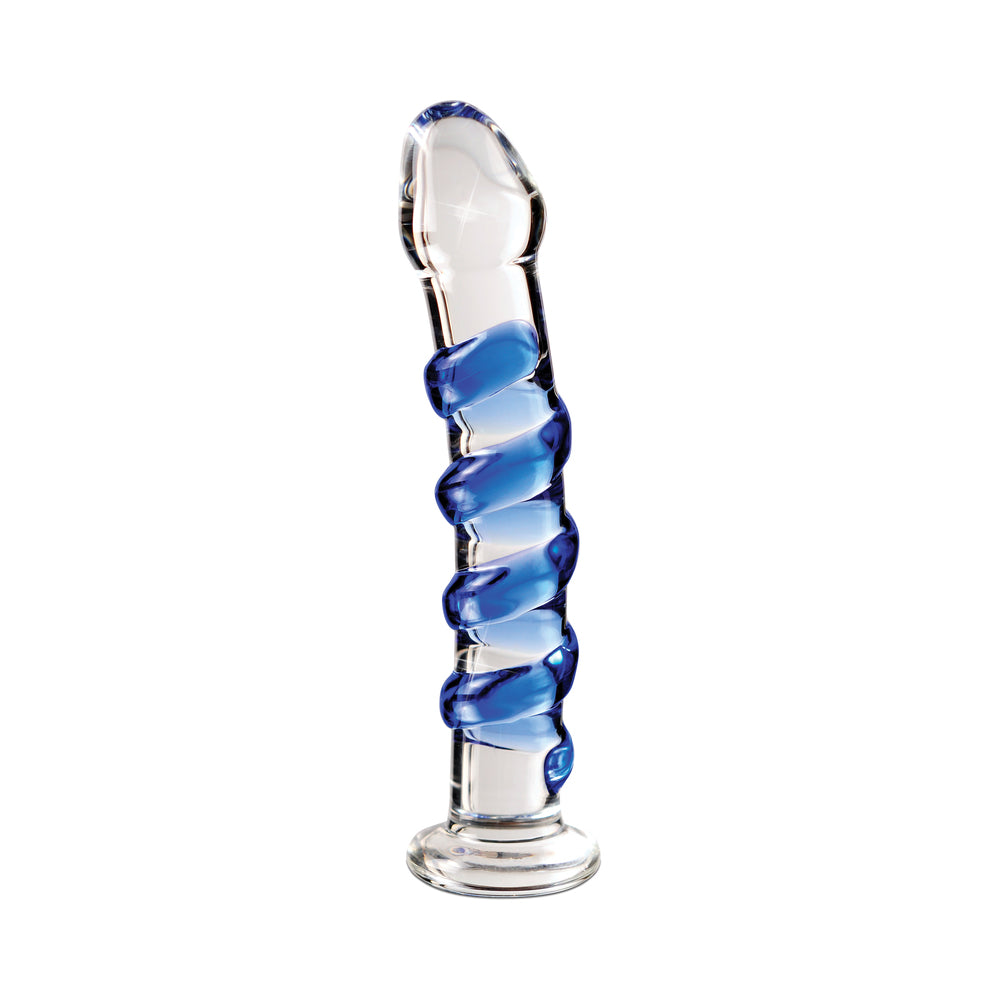 Icicles No 5 Glass Dong 7 Inches Clear