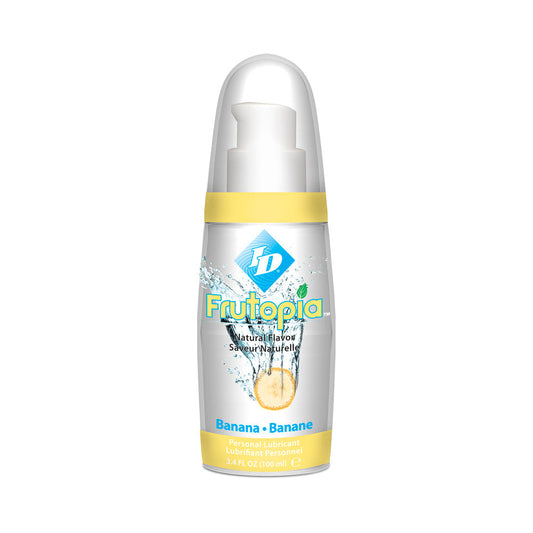 Id Frutopia Banana Flavored Lubricant 3.4 Fl Oz