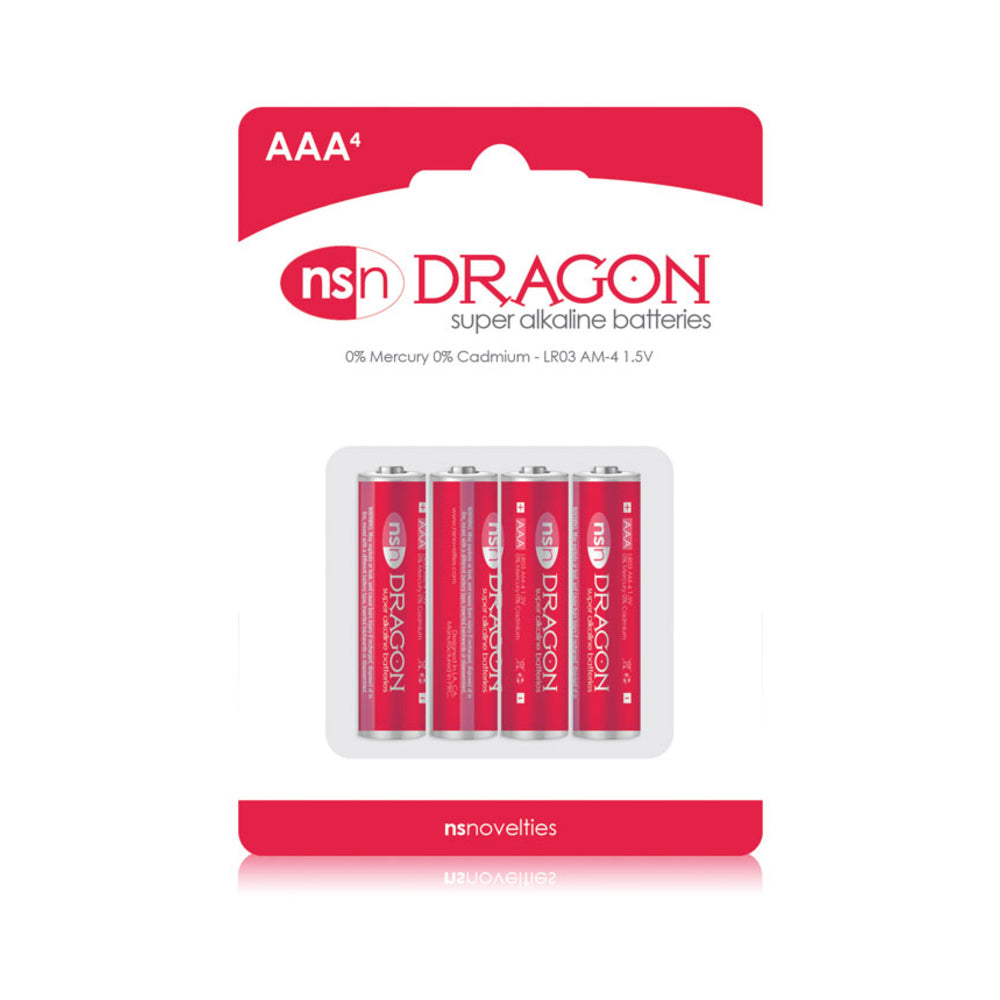 Dragon Alkaline Batteries Size AAA 4 Pack