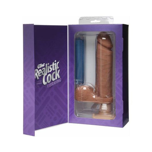 The Vibro Realistic Cock UR3 Vibrator 8 Inch