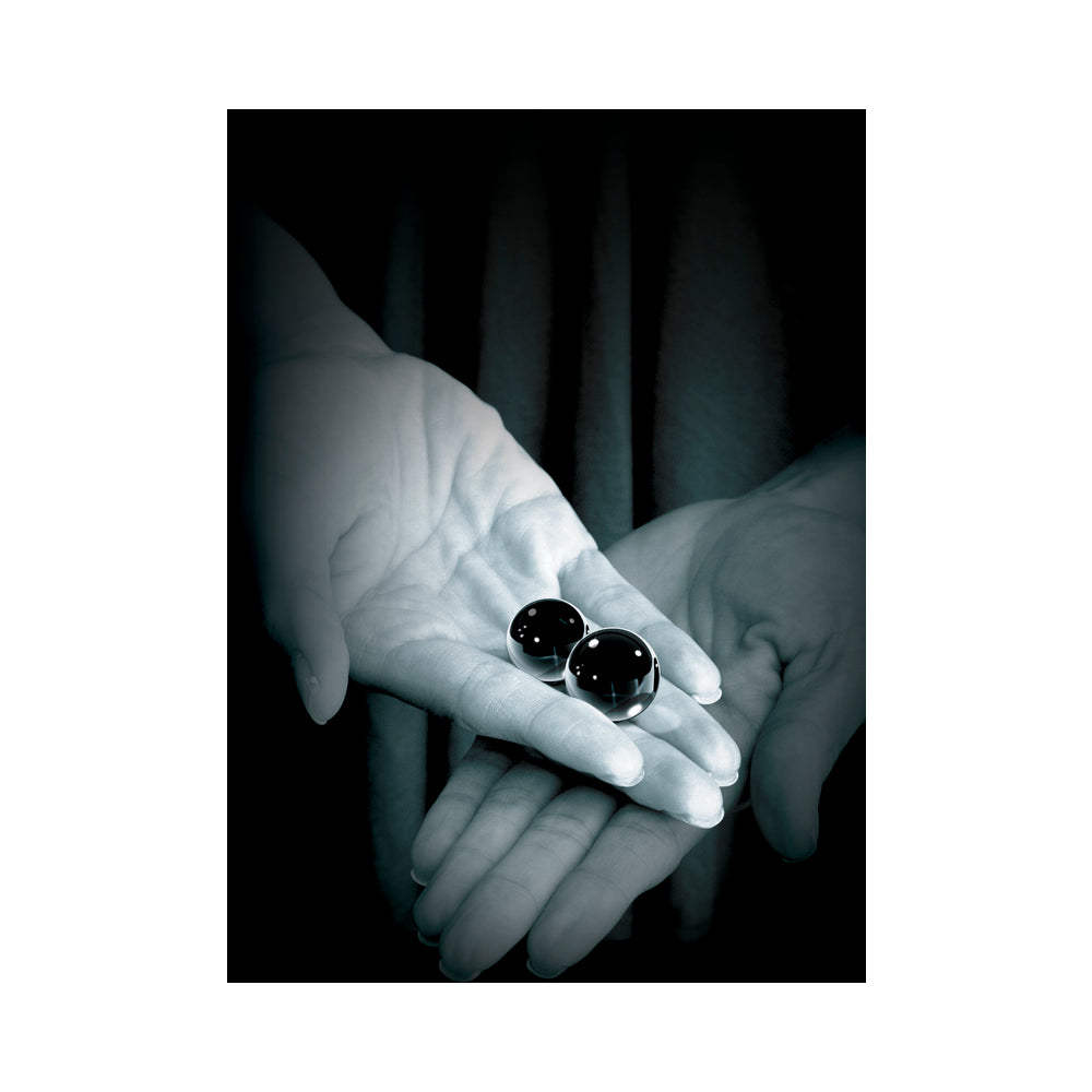 Fetish Fantasy Ltd. Ed. Small Black Glass Ben-wa Balls