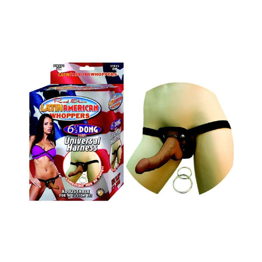 Latin American Whoppers 6.5" Dong Universal Harness