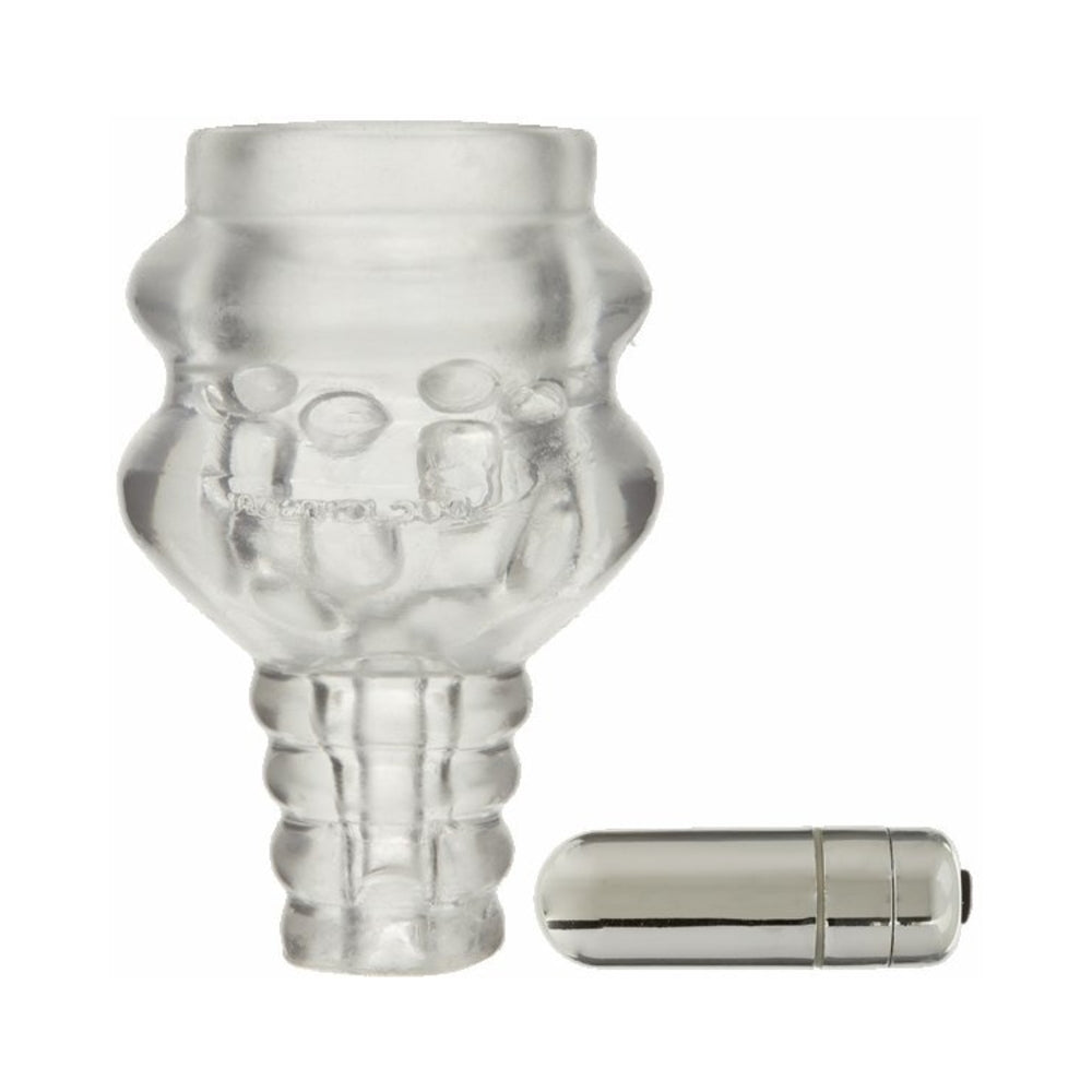 Super Ball Sucker 7 Functions Vibrations Clear