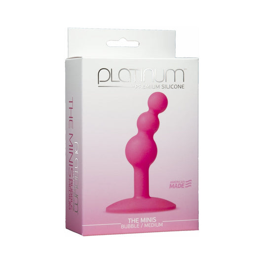 Platinum The Minis Bubble Anal Plug Medium