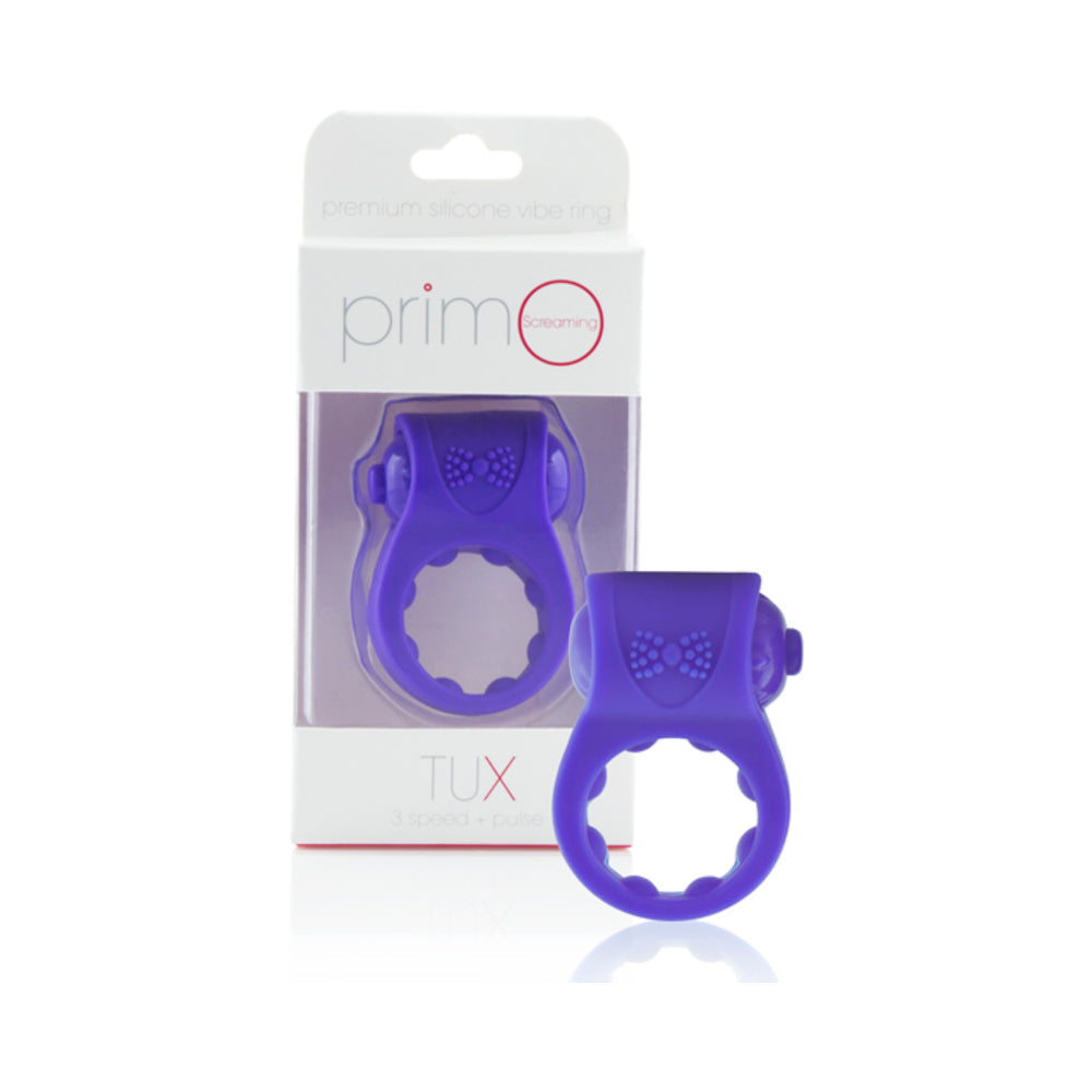 PrimO Tux Blue Vibrating Ring
