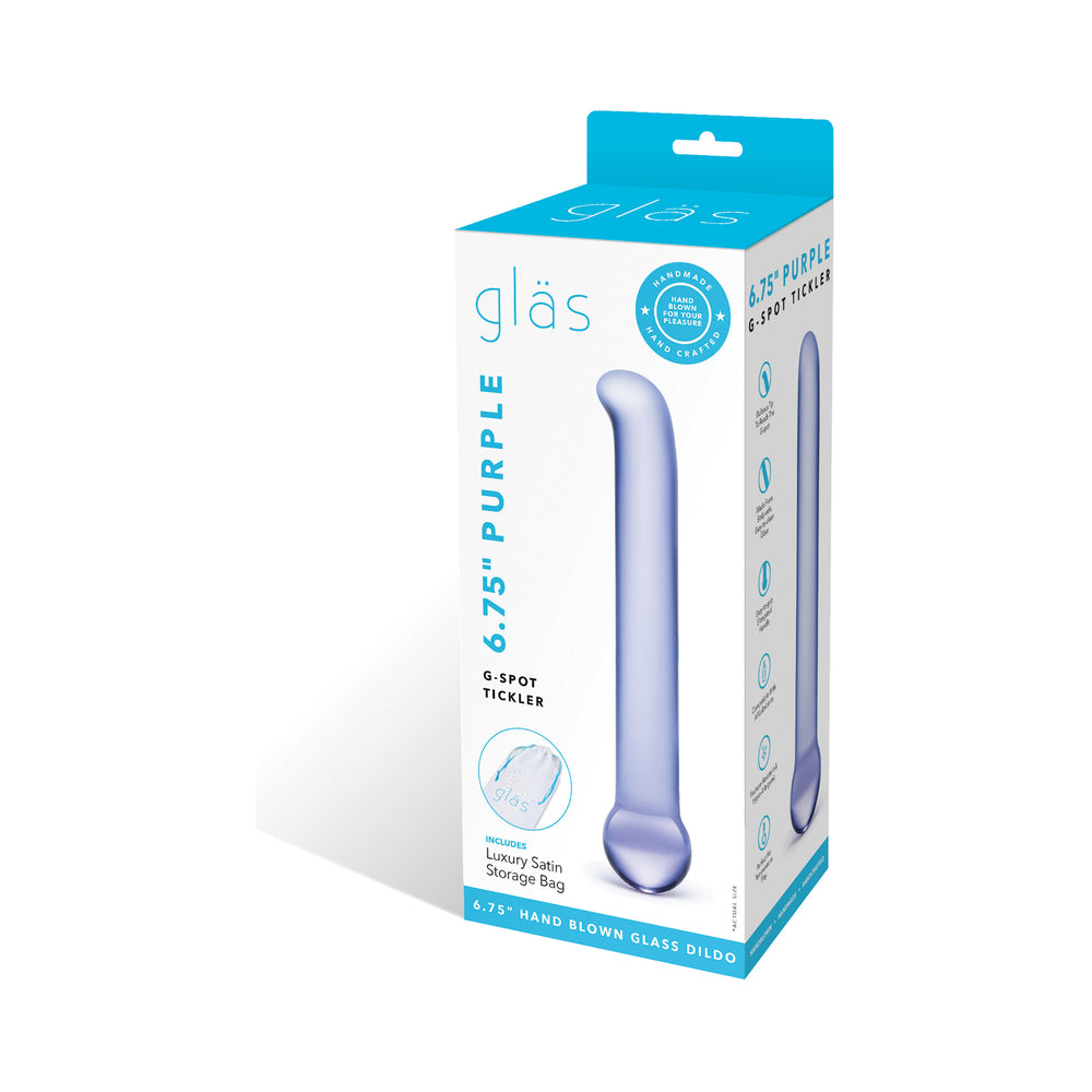 Glas G Spot Tickler Wand - Purple