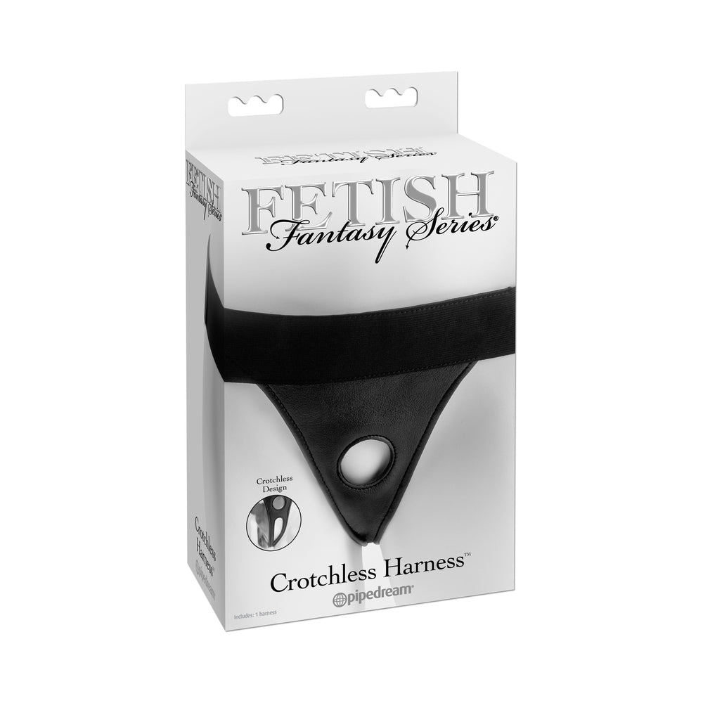 Fetish Fantasy Crotchless Harness Black