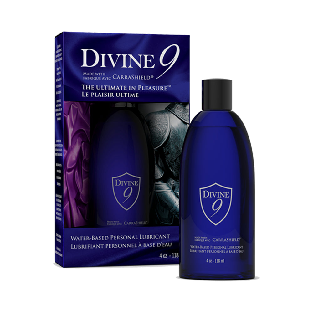 Divine 9 Waterbased Lubricant 4oz.