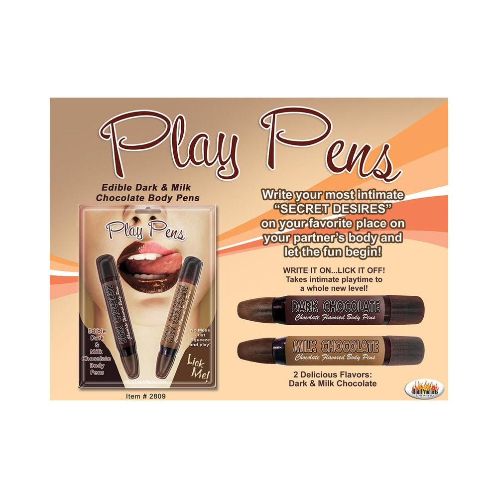 Play Pens Dark and Milk Chocolate 2 Pack