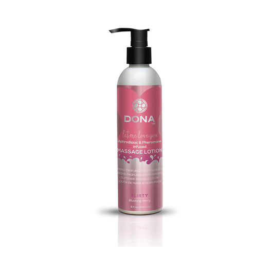 Dona Massage Lotion Flirty Aroma: Blushing Berry 8oz