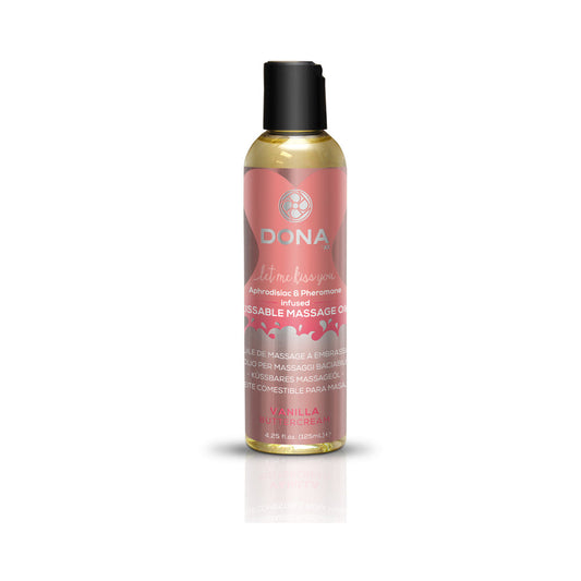 Dona Kissable Massage Oil Vanilla Buttercream 3.75oz