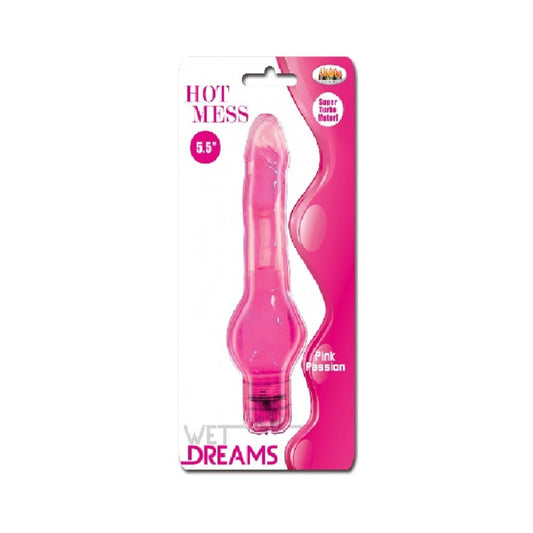 Hot Mess Magenta Pink Vibrator