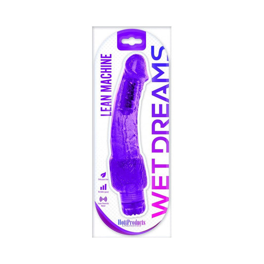 Lean Machine Purple Realistic Vibrator
