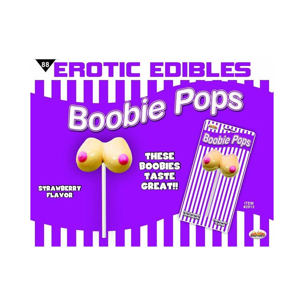 Boobie Pops Strawberry