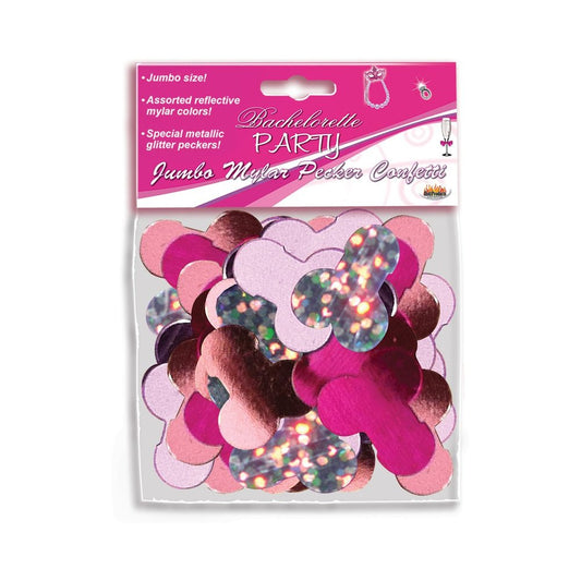 Jumbo Mylar Pecker Party Confetti