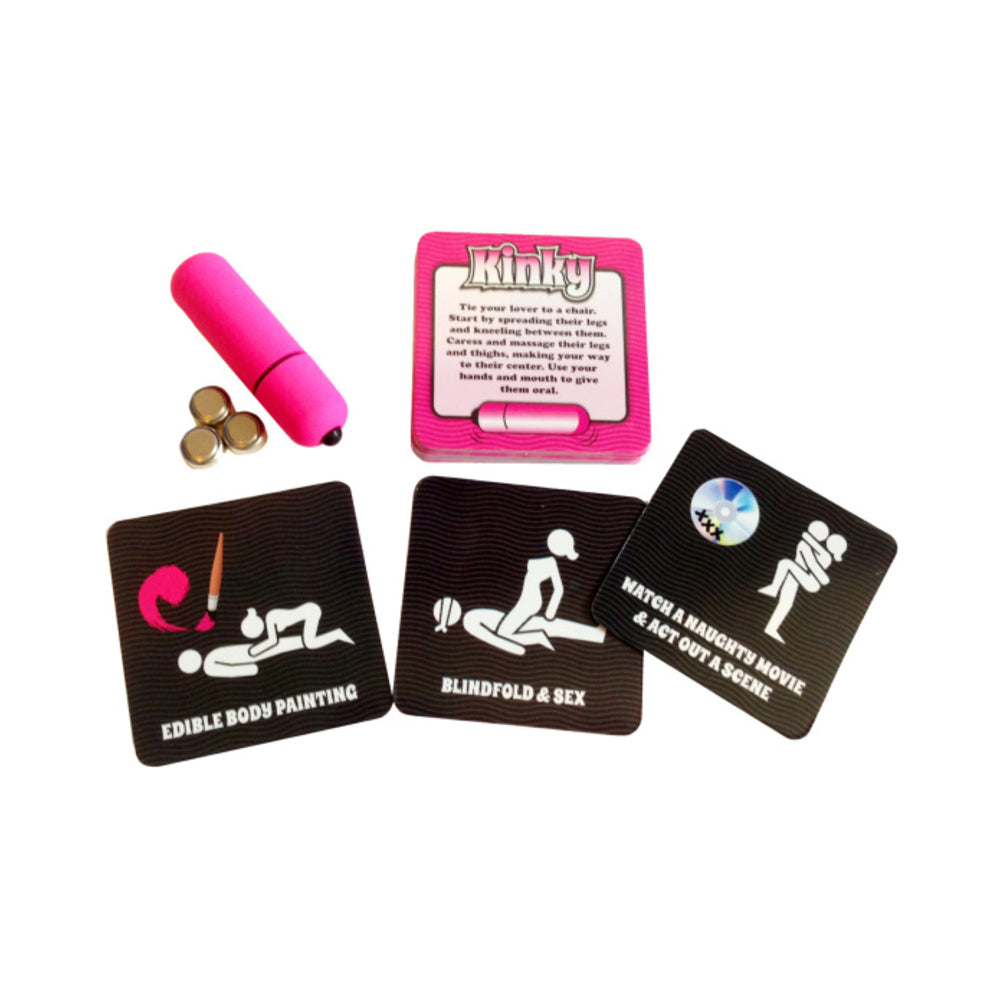 Kinky Vibrations Game with Bullet Vibrator