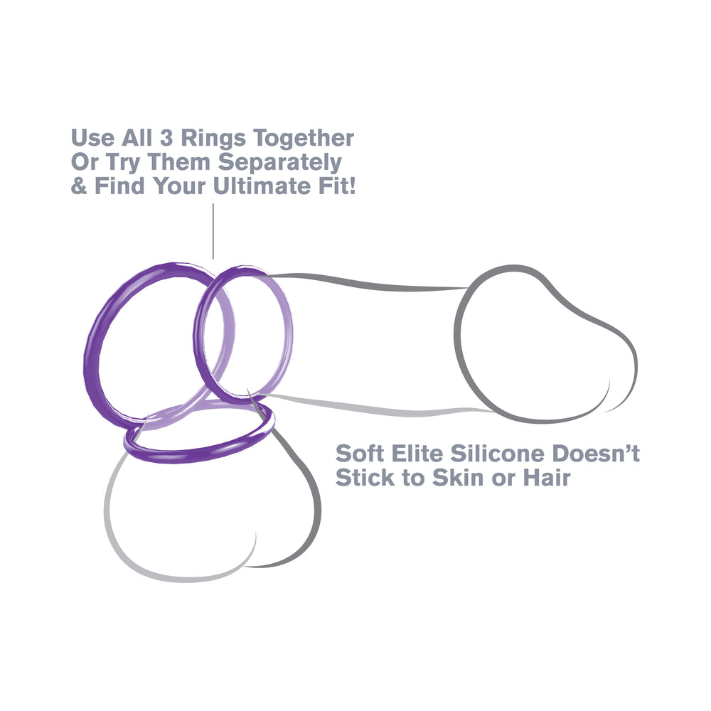 FCR - Silicone 3 Piece Stamina Set