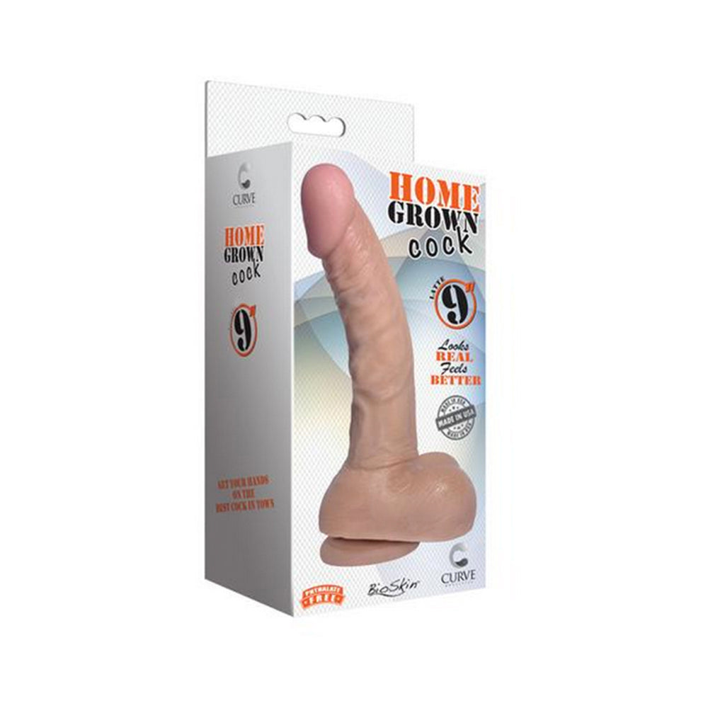 Home Grown 9 inches Bioskin Realistic Cock