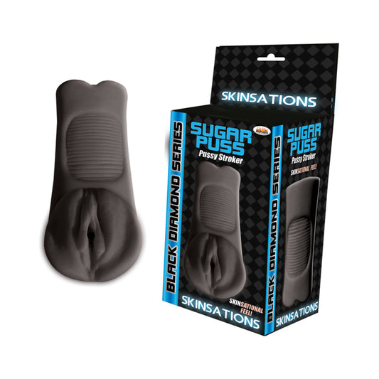 Skinsations Black Diamond Series Sugar Puss Pussy Stroker