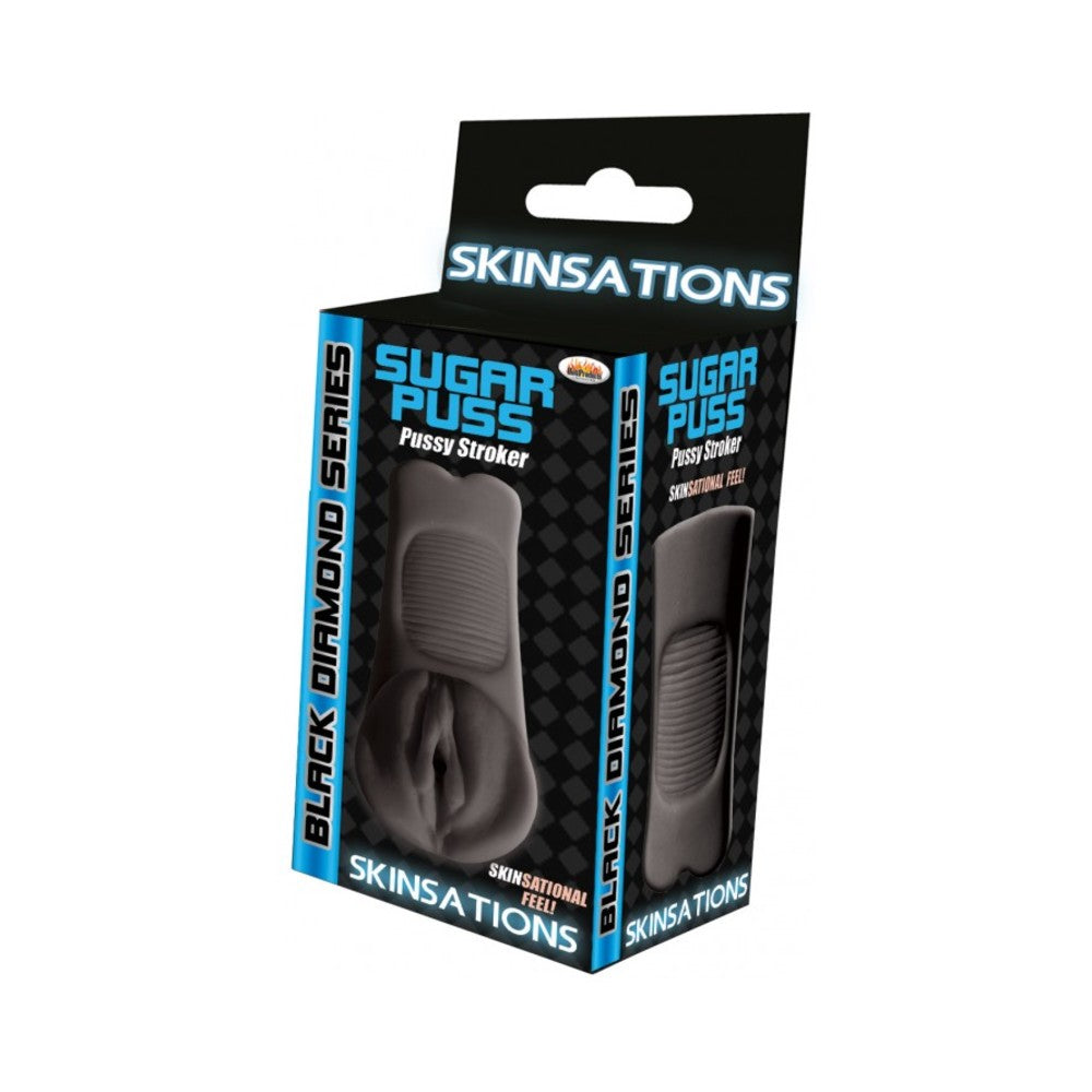 Skinsations Black Diamond Series Sugar Puss Pussy Stroker