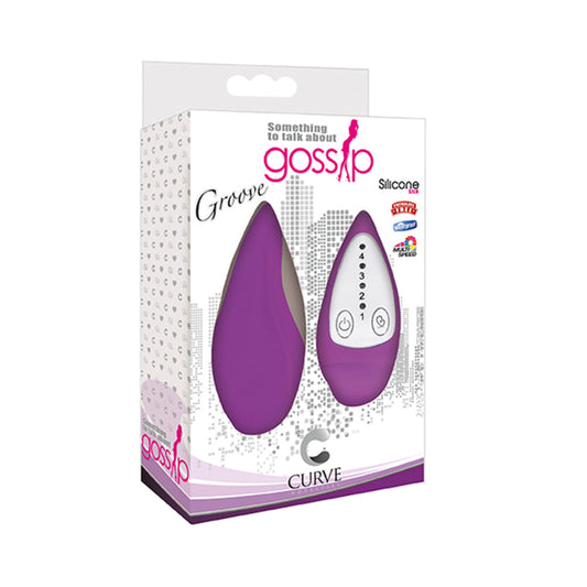 Gossip Groove 4 Speed Silicone Egg Vibe