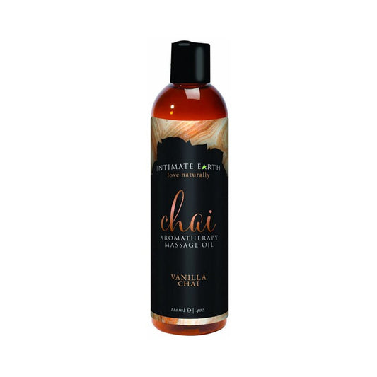 Intimate Earth Chai Massage Oil 4oz