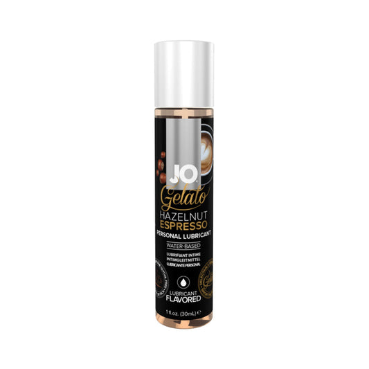 Jo Gelato - Hazelnut Espresso - Lubricant (water-based) 1 Fl Oz / 30 Ml