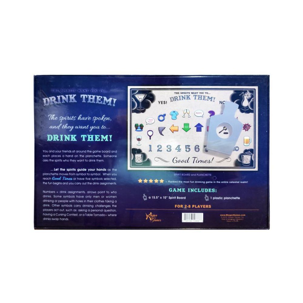 The Spirits Want You To Drink Them Game