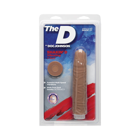The D Shakin D 7 inch Vibrating Dildo