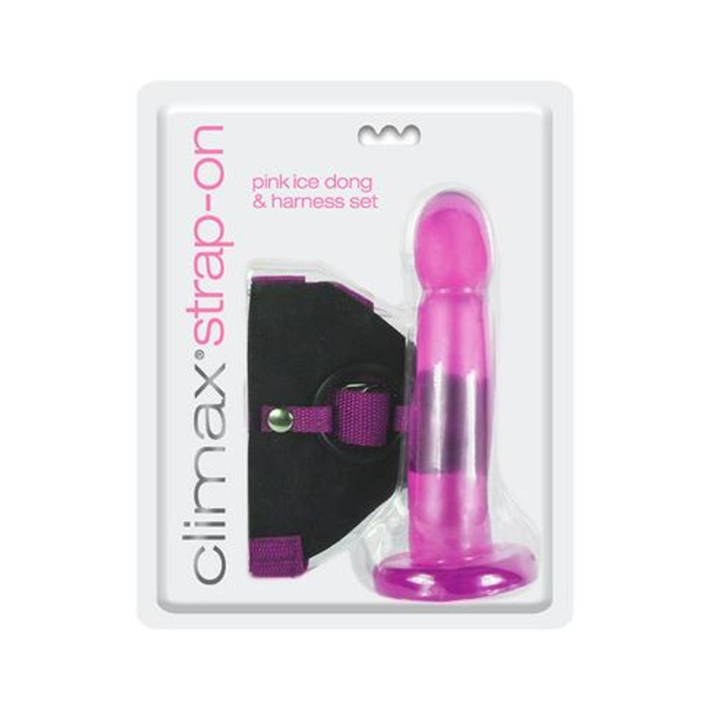 Climax Strap-on Dong & Harness Set
