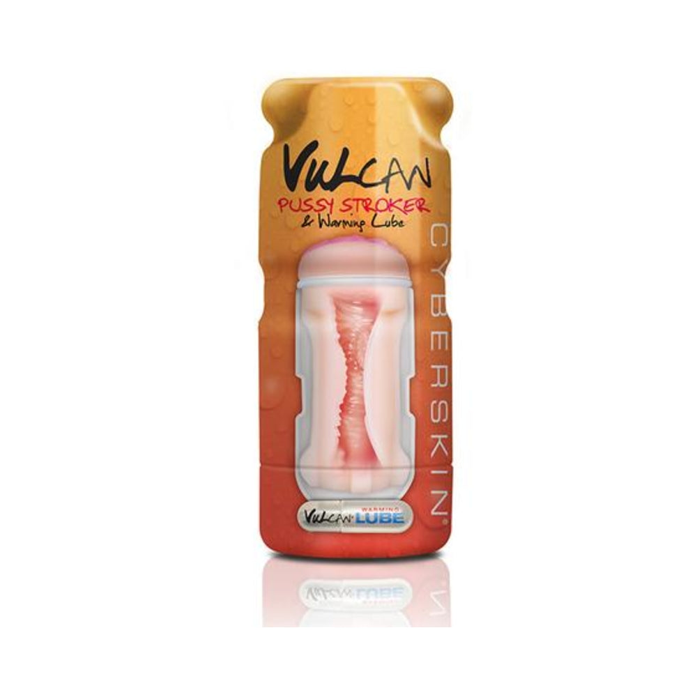 Cyberskin Vulcan Pussy Stroker with Warming Lube