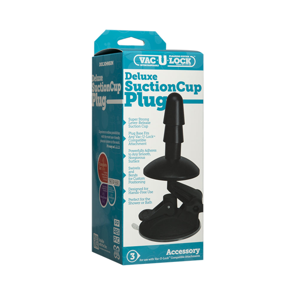 Vac-U-Lock Deluxe Suction Cup Plug