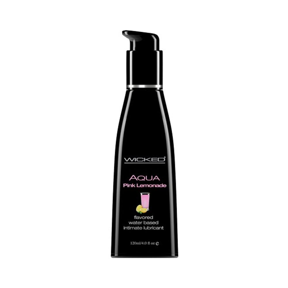 Wicked Aqua Pink Lemonade Flavored Lubricant 4oz