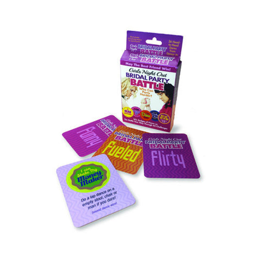 Bridal Party Battle Dare Card Game