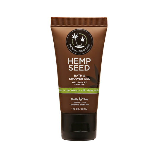 Earthly Body Hemp Seed Shower Gel Naked In The Woods 1oz