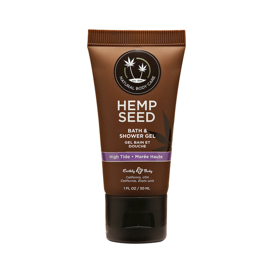 Earthly Body Hemp Seed Shower Gel High Tide 1oz