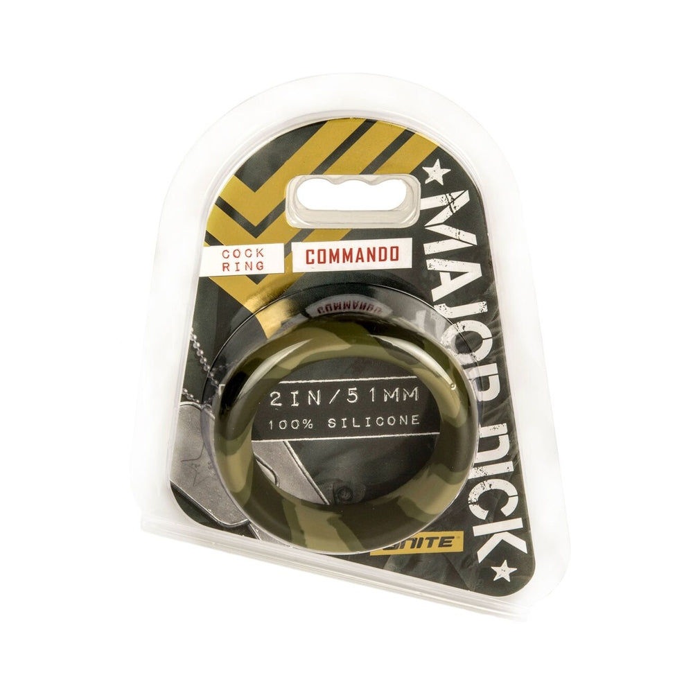 Major Dick Wide Silicone Donut 2 inches Ring Camo