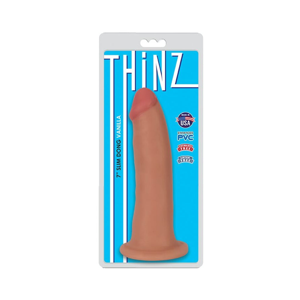 Thinz 7 inches Slim Realistic Dong with Suction Cup