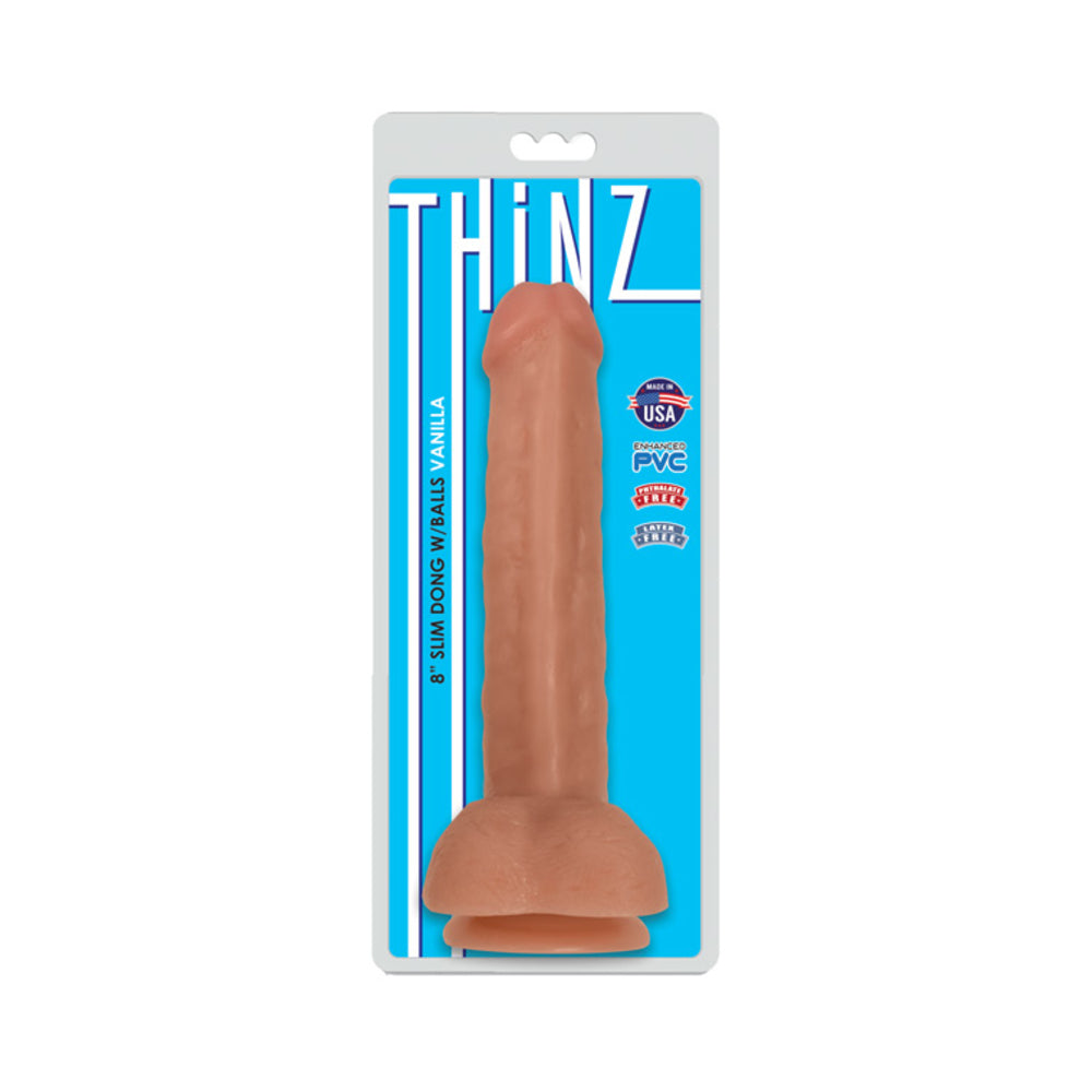 Thinz 8 inches Slim Dong with Balls