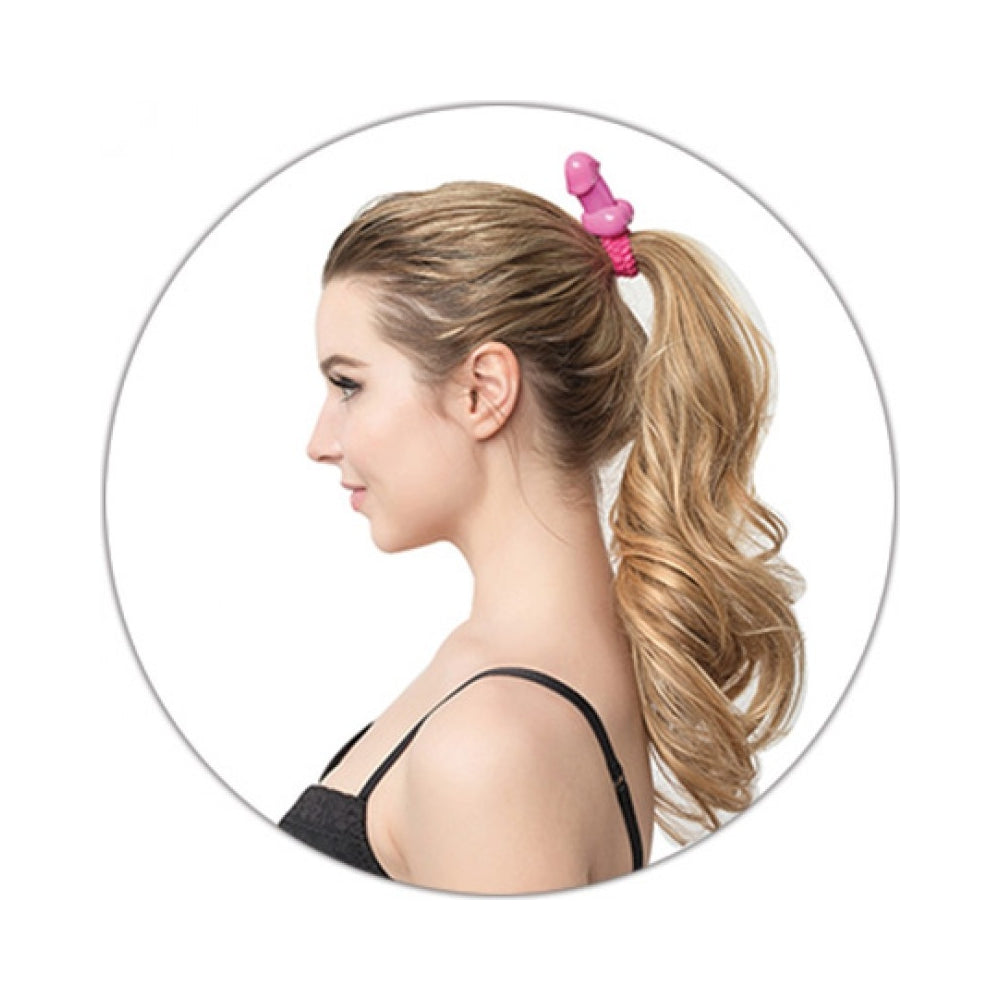 Pecker Lastick Hair Tie Pink