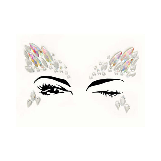 Arista Adhesive Face Jewels Sticker (6pk)
