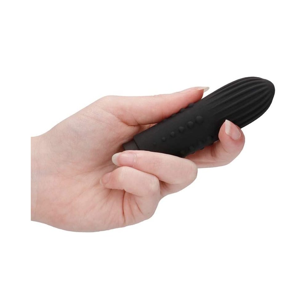 Elegance Lush Turbo Rechargeable Bullet - Black
