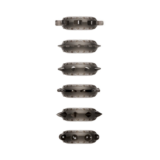 Zt Cockstars Cock Ring Set Of 6 Unique Shapes