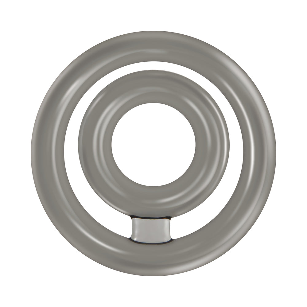 Bullseye Cock Ring Double Ring Smoke