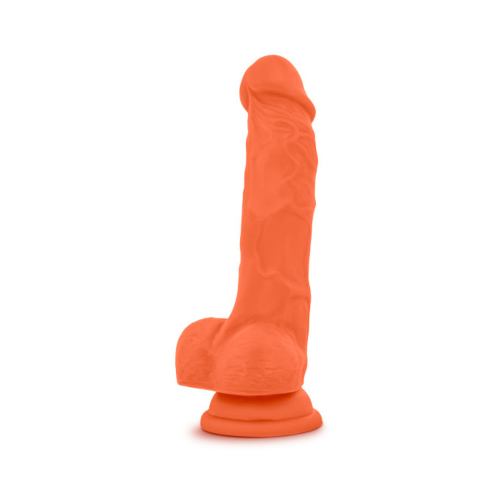 Neo Elite - 7.5in Silicone Dual Density Cock With Balls