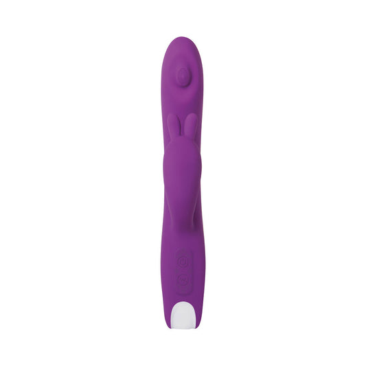 A&e Eve's Deluxe Rabbit Thumper Thrusting Shaft Twirling Dual Vibe 9 Speeds And Functions Usb Rechar