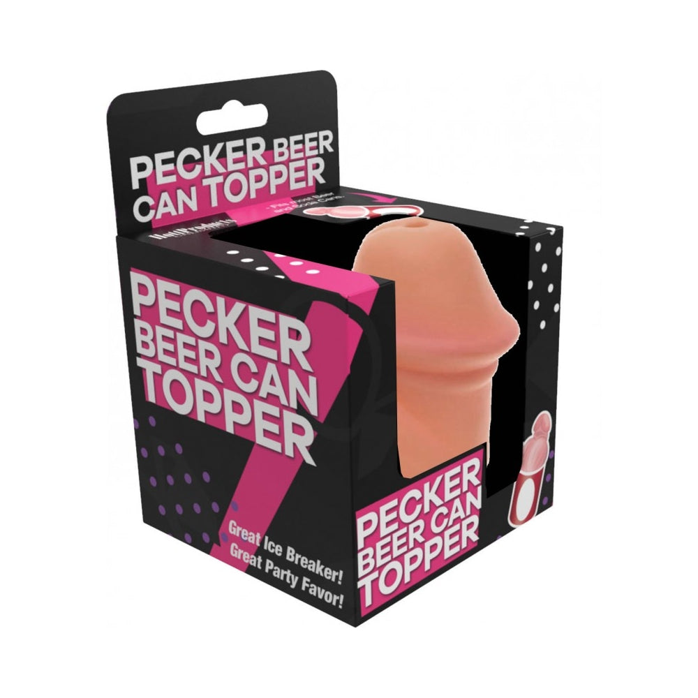 Pecker Beer Can Topper