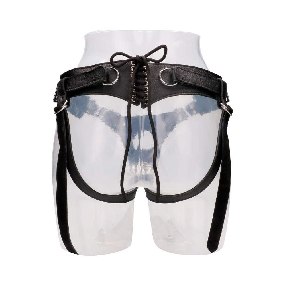 Ouch! Pain - Calf Leather Strap-on Harness